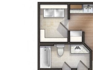 Paisley I Unfurnished Floor Plan Paisley I Unfurnished Floor Plan at Tattersall Chesapeake, Chesapeake, VA